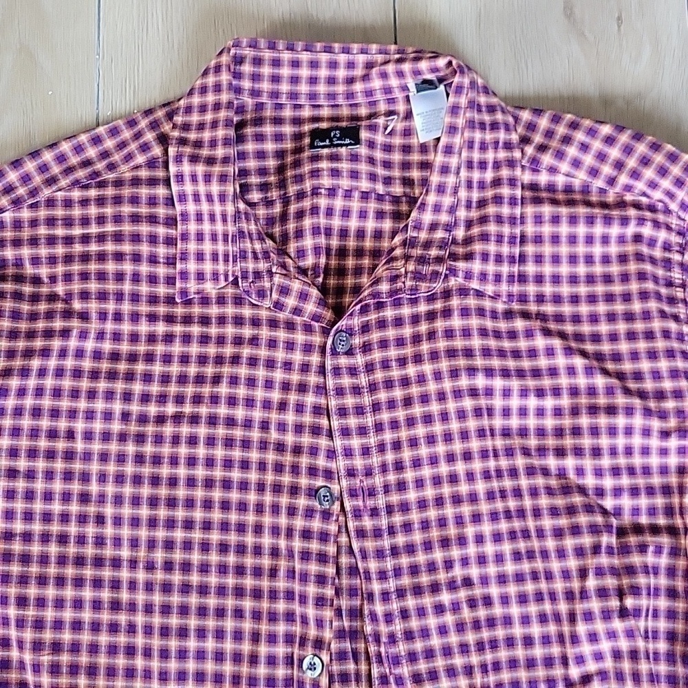 Paul SMITH Plaid Long Sleeve Shirt L